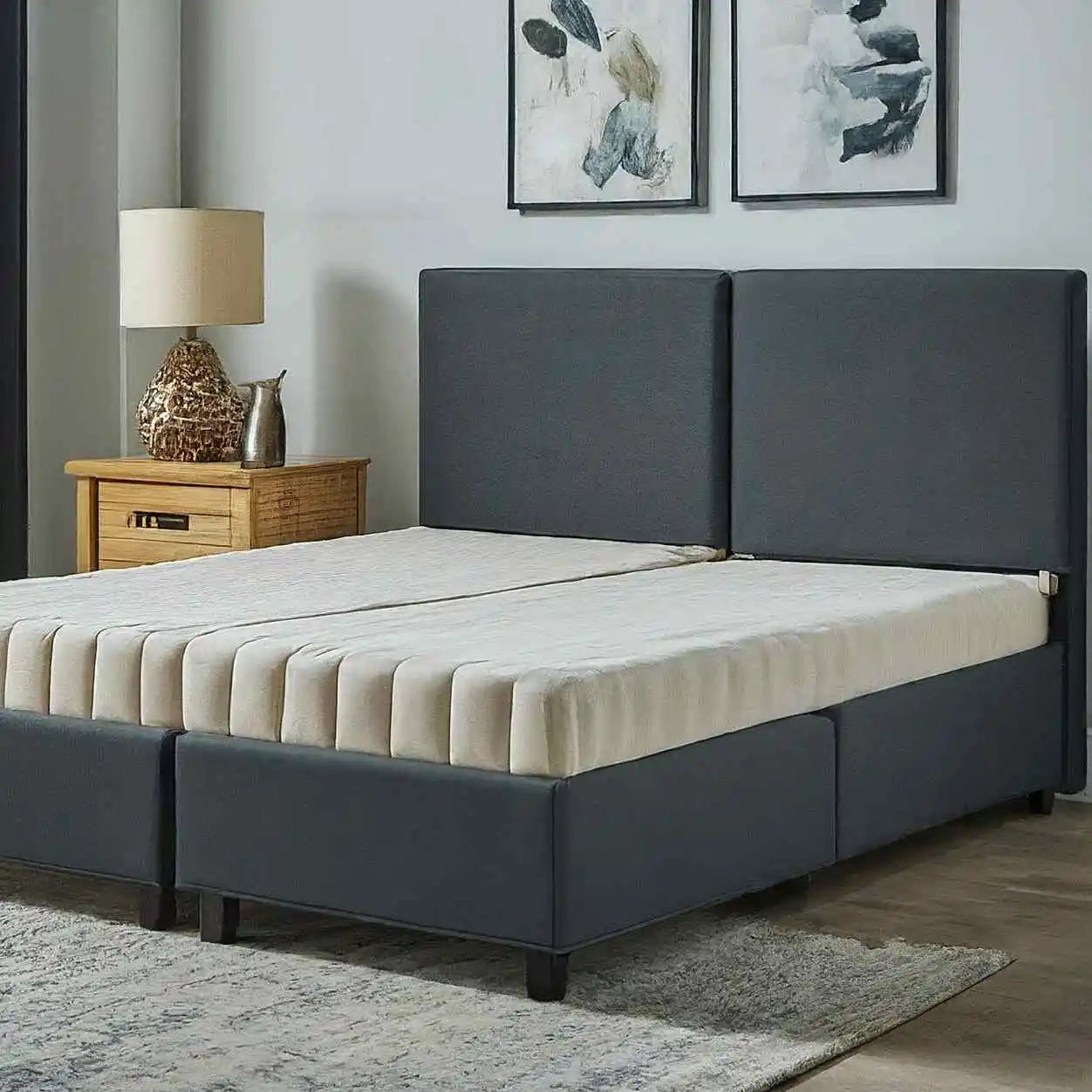 Ideal double ottoman bed for limited space