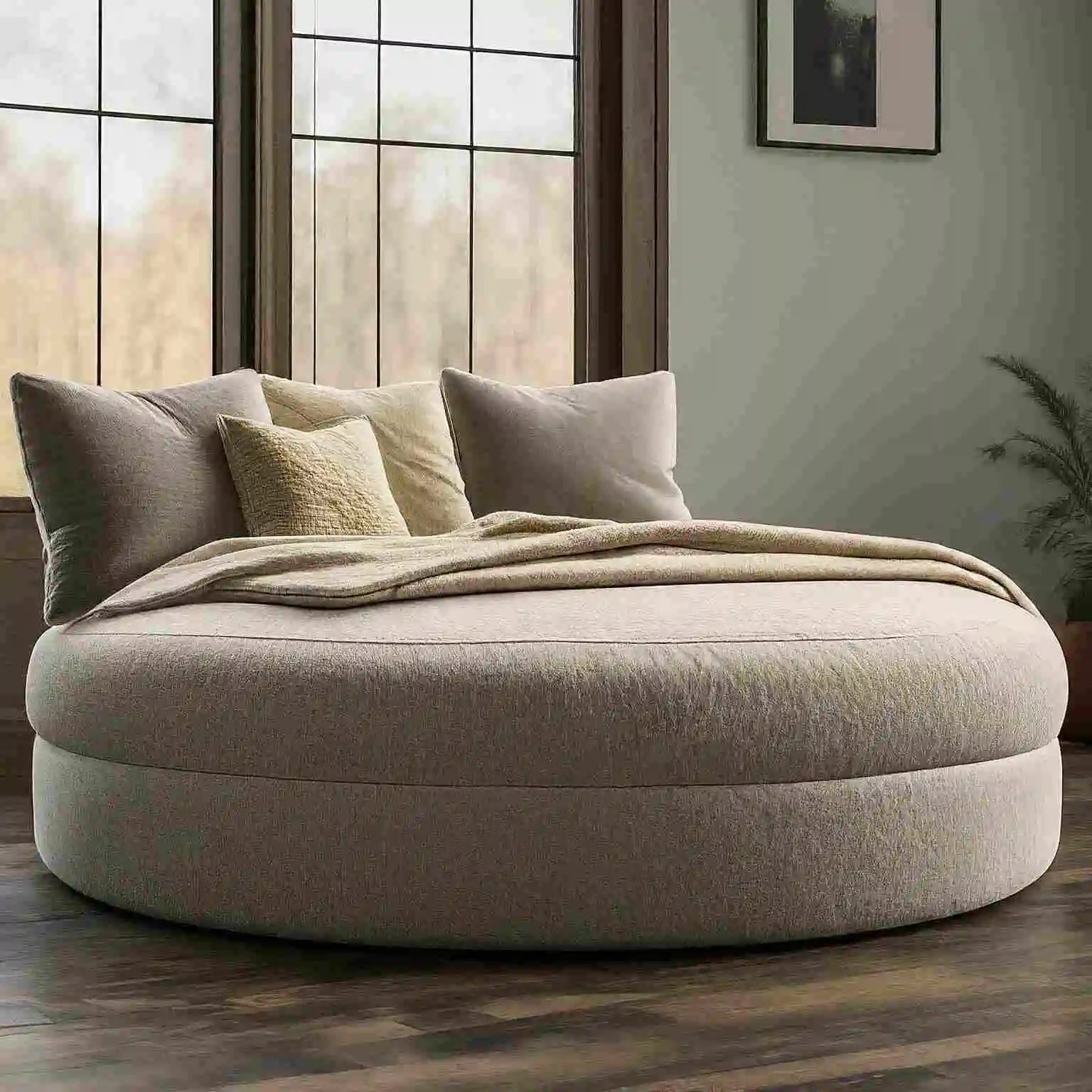 create a luxurious look with modern beds