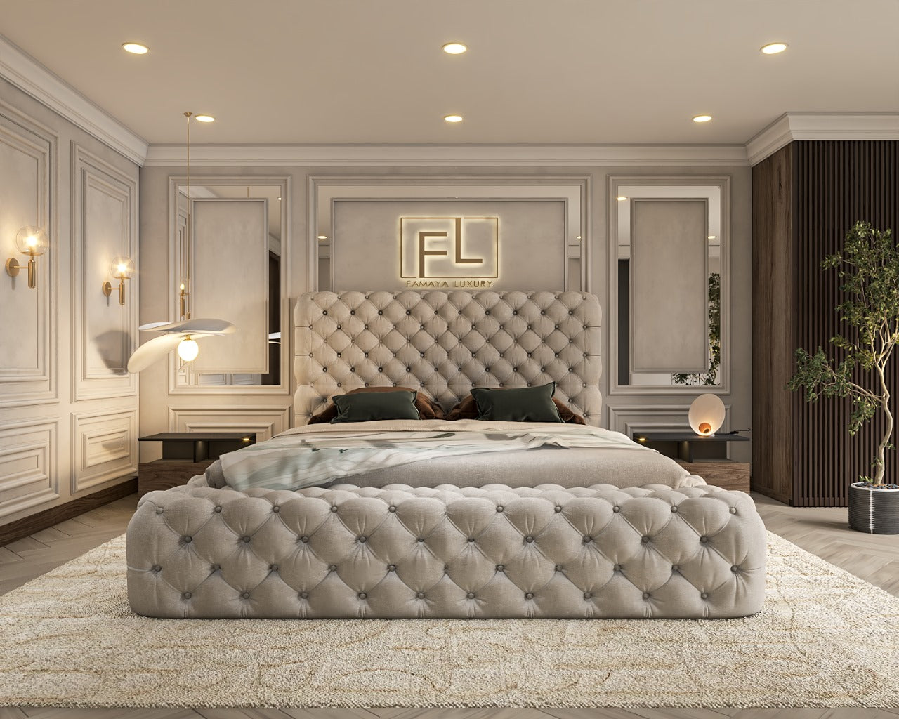 Upscale luxury beds discount